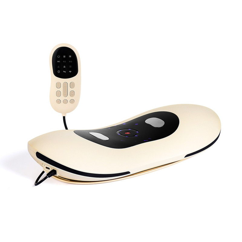 Adjustable Vibration Waist Massager Waist, Electric Lumbar Traction Massager, Spine Support Back Massage Machine