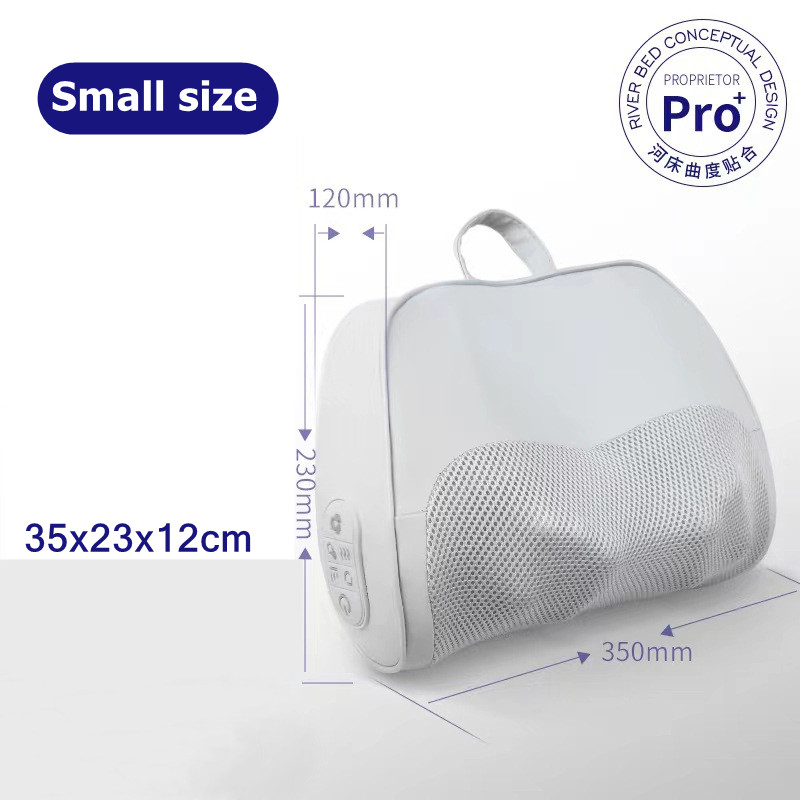 Electric Shiatsu Massage Pillow, Jinkairui Neck Back Massager with Heat, Deep Kneading for Shoulder and Full Body Muscle