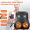 Shiatsu Electric Neck Pillow Body Back Waist Massager Car With Heating Vibrating Massage Cervical T 0