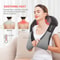 Heated Back Massager for Neck Waist Leg Body, U Shape Deep Kneading Electric Massage Pillow, Shiatsu Neck & Shoulder