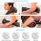 Heated Back Massager for Neck Waist Leg Body, U Shape Deep Kneading Electric Massage Pillow, Shiatsu Neck & Shoulder