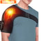 Electric Warm Massage Gear Belt, Heated Shoulder Steamer Massager, Smart Temperature Adjust Pad