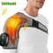Electric Warm Massage Gear Belt, Heated Shoulder Steamer Massager, Smart Temperature Adjust Pad