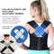 Adjustable Shoulder Straightener, Full Back Support, Back Brace Posture Corrector for Women and Men Pain Relief Upper