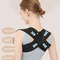 Adjustable Back Posture Corrector Brace For Men Upper Back Support Shoulder Brace Back Straightener 0