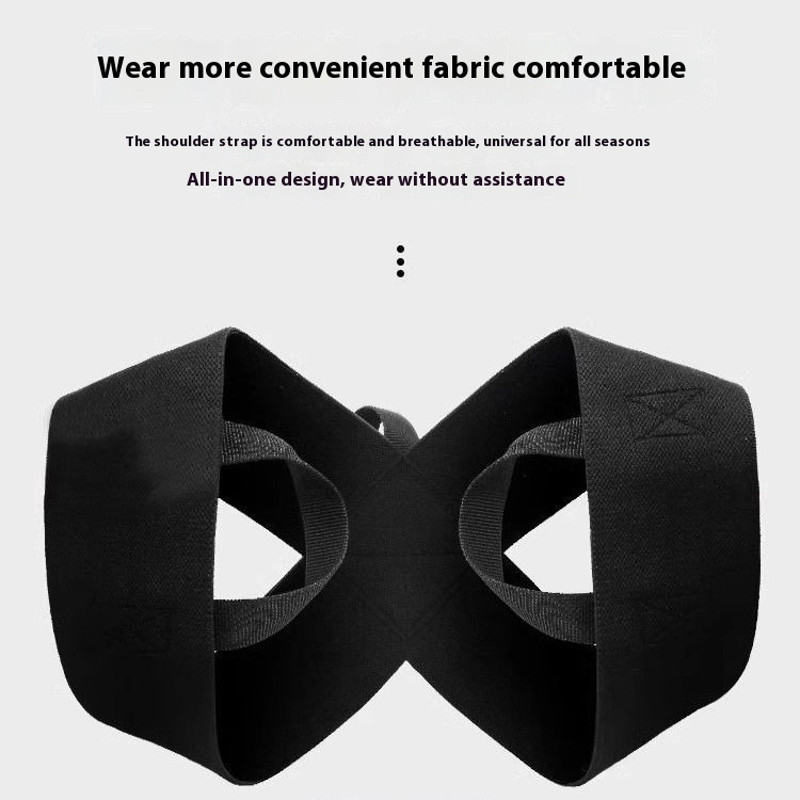 Adjustable Back Posture Corrector Brace For Men Upper Back Support Shoulder Brace Back Straightener 1