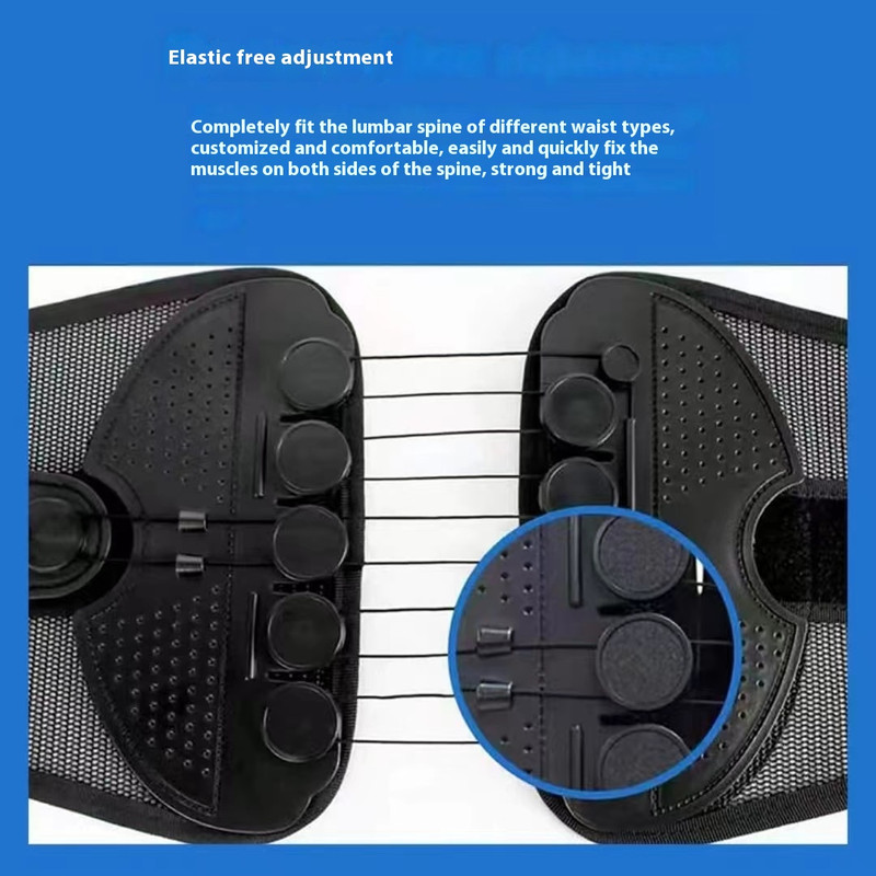 Breathable Support, Pelvic Fixed Belt, Double Pulling Pulley, Shaped Waist Belt, Waist Belt Fixed Support