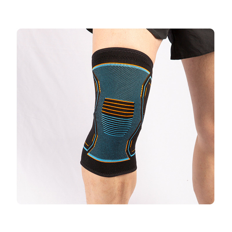 Elastic Compression, Four Sided Knitted, Sports Knee Pads, Wholesale Protection Knee