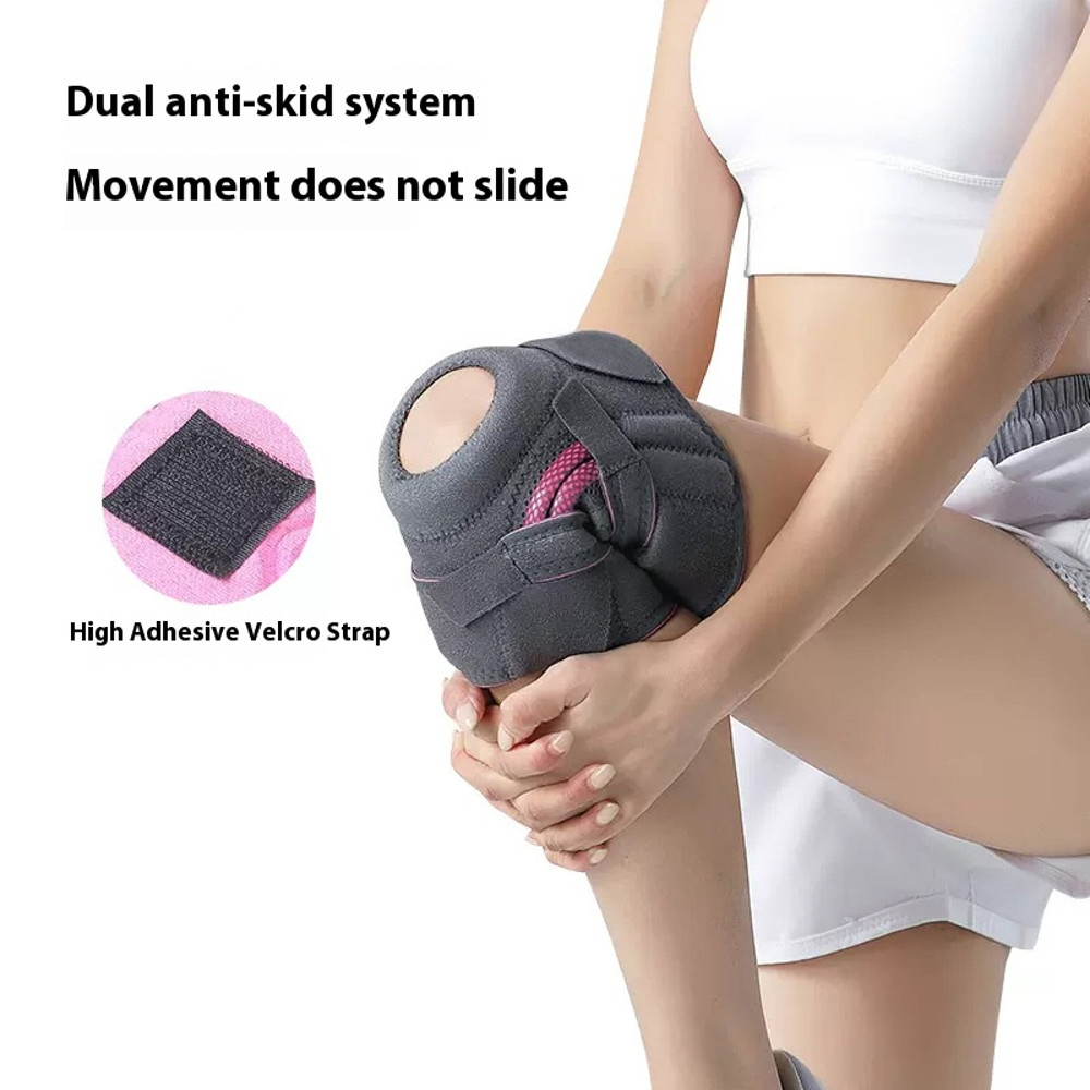 Cushioned Running And Cycling Knee Pads Open Breathable Sports Knee Pads Badminton And Tennis Summe 3
