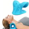 Cervical Spine Neck Muscle Relaxation Shoulder Stretcher Massage Pillow Traction Device Stretch Pos