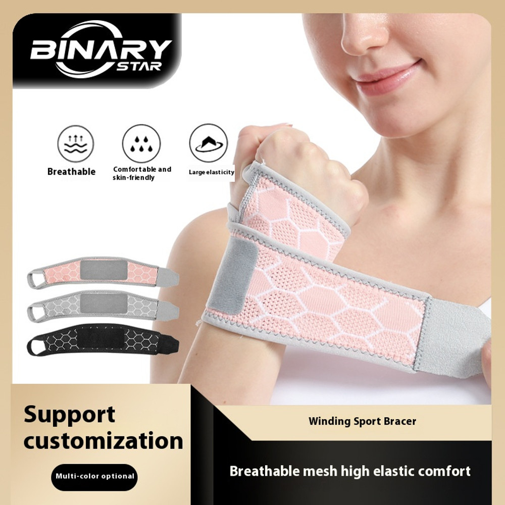 Pressure wrist guard, wrapping wrist guard, professional wrist fixation, anti sprain, badminton support