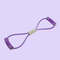 Yoga Training Resistance Band, 8-Character Back Beauty, Women's Fitness Elastic Tube Expander
