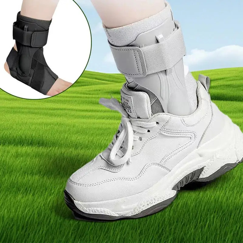 Lightweight Adjustable Elastic Ankle Brace, Compression Ankle Support Brace, Stabilizing Brace for Women, Men, Kids