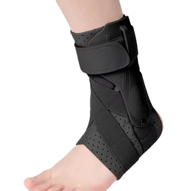 Lightweight Adjustable Elastic Ankle Brace, Compression Ankle Support Brace, Stabilizing Brace for Women, Men, Kids