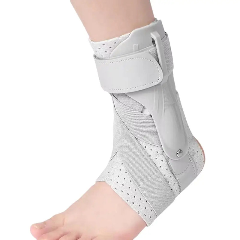 Lightweight Adjustable Elastic Ankle Brace, Compression Ankle Support Brace, Stabilizing Brace for Women, Men, Kids