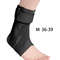 Lightweight Adjustable Elastic Ankle Brace, Compression Ankle Support Brace, Stabilizing Brace for Women, Men, Kids