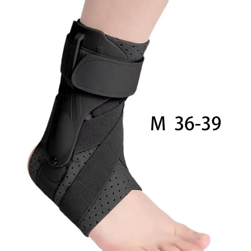 Lightweight Adjustable Elastic Ankle Brace, Compression Ankle Support Brace, Stabilizing Brace for Women, Men, Kids