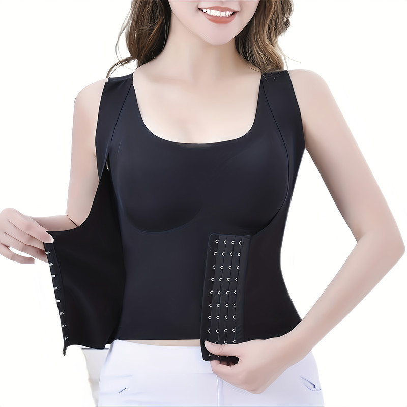 Women 3-in-1 Shapewear Corset, Sports Underwear for Running Yoga Fitness Daily Commute