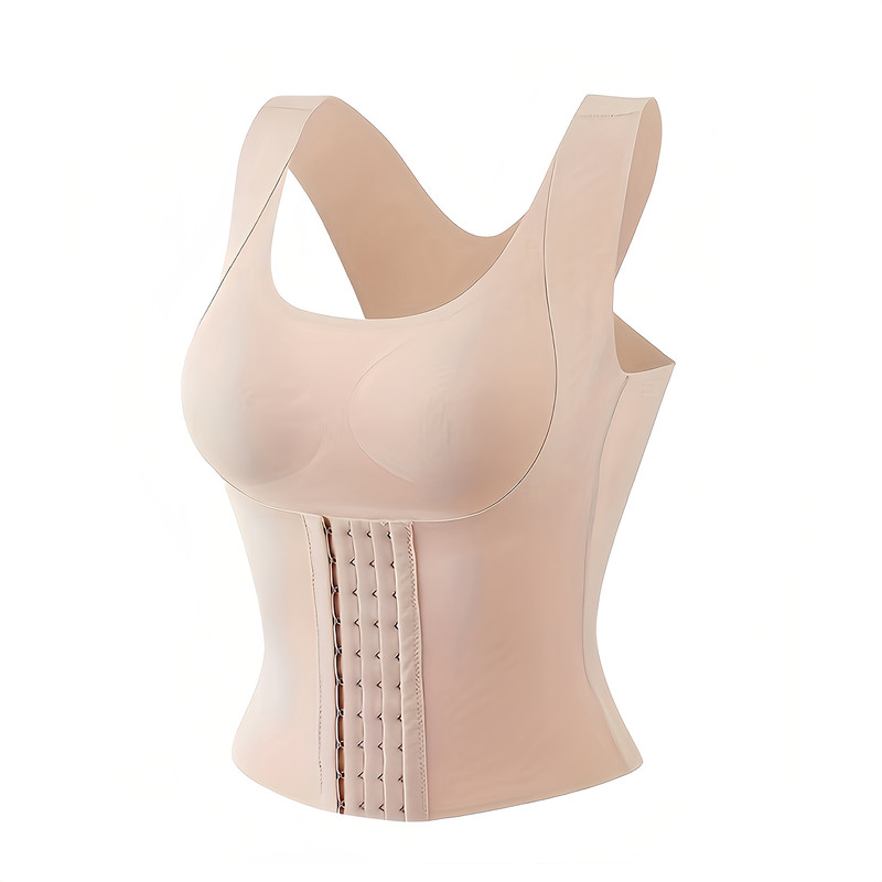 Women 3-in-1 Shapewear Corset, Sports Underwear for Running Yoga Fitness Daily Commute