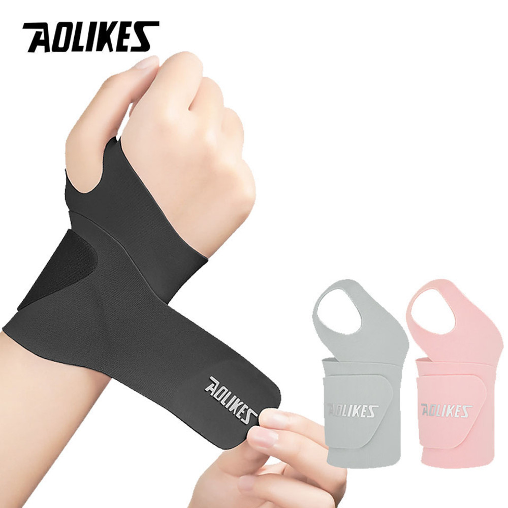 Adjustable Wrist Support Brace Ultra Thin Soft Wraps For Men Women For Basketball Tennis Badminton 0