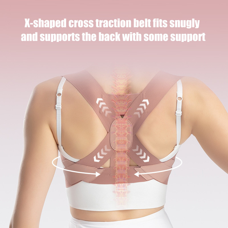Back Brace Shoulder Brace Mid Upper Spine Support Posture Corrector For Women Men Neck Shoulder Bac 1