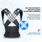 Spine Alignment Waist Trainer Unisex Adjustable Back Support Belt Posture Corrector For Abdominal W 2