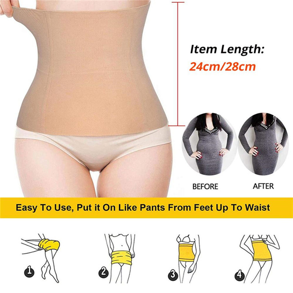 Women Waist Trainer Slimming Belt Gym Fitness Cincher Belly Control Corset Body Shaper Waist Wrap F 2
