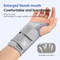 Adjustable Dual Strap Wrist Guard 12 Finger Joint Pain Tendon Sheath Thumb Strain Protection Thin D 1