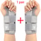 Adjustable Dual Strap Wrist Guard 12 Finger Joint Pain Tendon Sheath Thumb Strain Protection Thin D 5