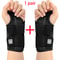 Adjustable Dual Strap Wrist Guard 12 Finger Joint Pain Tendon Sheath Thumb Strain Protection Thin D 6
