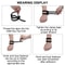 Adjustable Soft Thin Sports Yoga Wrist Band Pain Relief Brace Tear Injury Support Fitness Sprain Pr 4