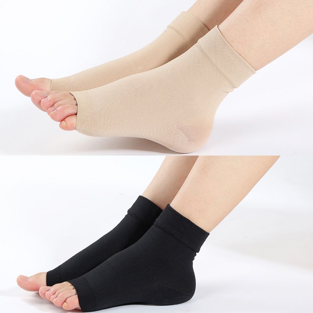 Compression Socks for Ankle Support, 1Pair Plantar Fasciitis Socks Sleeves, Injury Recovery Eases Swelling Women Men