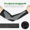 1Pair Compression Arm Sleeves, Ice Silk Sun Protection, Unisex Cycling Sleeves Against Sun Hands