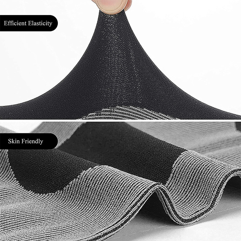 1Pair Compression Arm Sleeves, Ice Silk Sun Protection, Unisex Cycling Sleeves Against Sun Hands