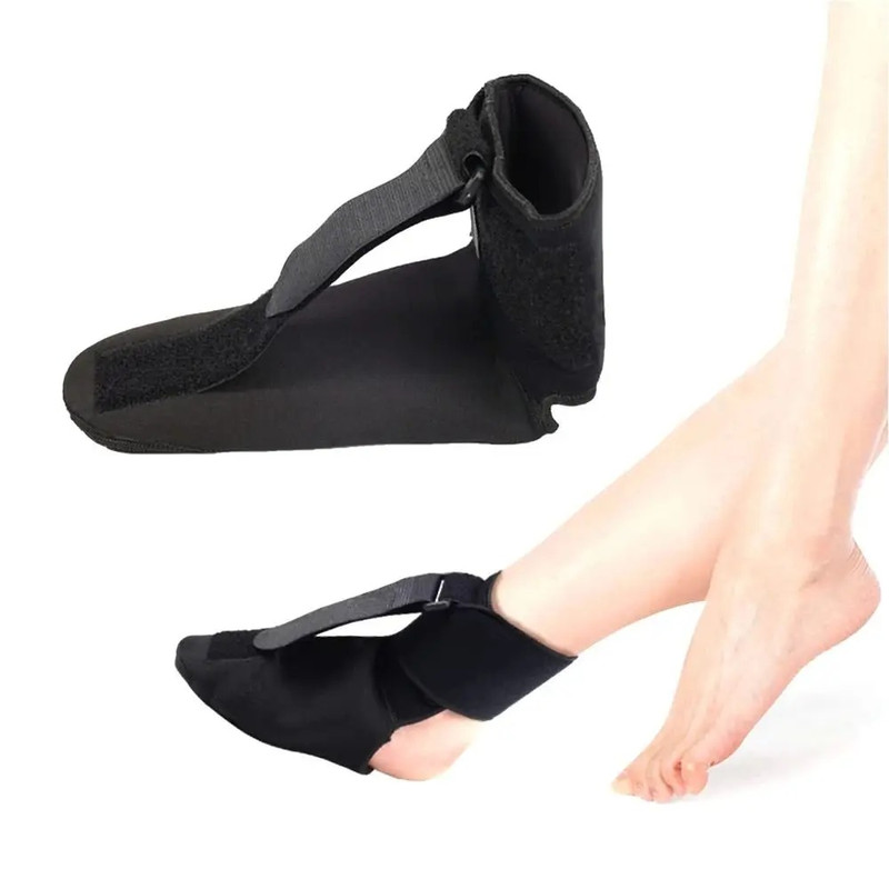 Plantar Fasciitis Splint Sock Compression Brace, Adjustable Stretch Strap, Comfortable Breathable Drop Foot Orthotic