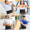 Orthopedic Back Support Belt, Lumbar Brace Posture Corrector, Spine Decompression Waist Trainer, Abdominal Slimming