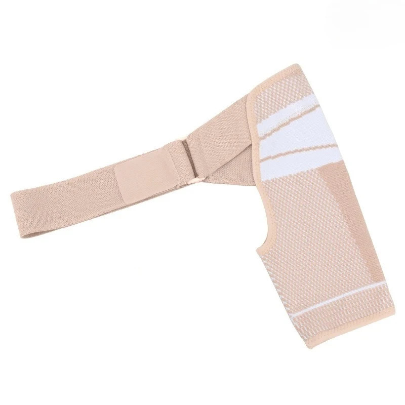 Adjustable Shoulder Support Pad Strap Band, Torn Rotator Cuff Support Brace, Wrap Compression Back Guard
