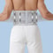 Ergonomic Back Support Belt, Spine Support Corset, Adjustable Breathable Waist Brace, Lumbar Support Belt