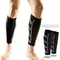 UV Protection Compression Calf Sleeves 1Pair, Breathable Support for Basketball Running Soccer Cycling
