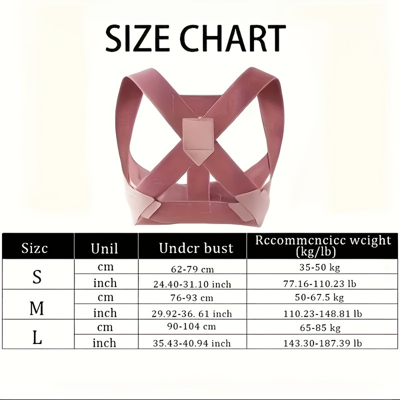 Elastic Invisible Back Straightening Hunchback Corrector Open Shoulder Lumbar Spine Correction Belt 5