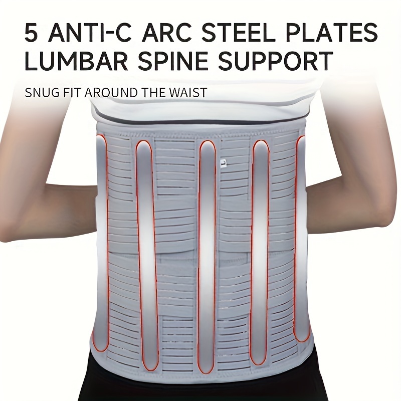Breathable Adjustable Lumbar Support Belt, Elasticity, Spinal Protection, Fitness Enhancement, Post-Surgery Recovery