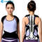 Shoulder Waist Back Posture Corrector Spine Support Brace Belt Humpback Correction Standing Sitting 0