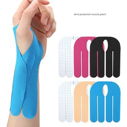 5pcs hand wrist tendon sheath sticker, thumb finger protector, pain relief brace, arthritis therapy patches