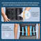 Breathable Back Brace For Lower Back Pain 4 Metal Supports Four Elastic Bands Strong Support 2