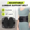 Lumbar Corrector Unisex Belt Comfortable Breathable, Waist Support for Sciatica, Herniated Disc, Fitness Pain Relief