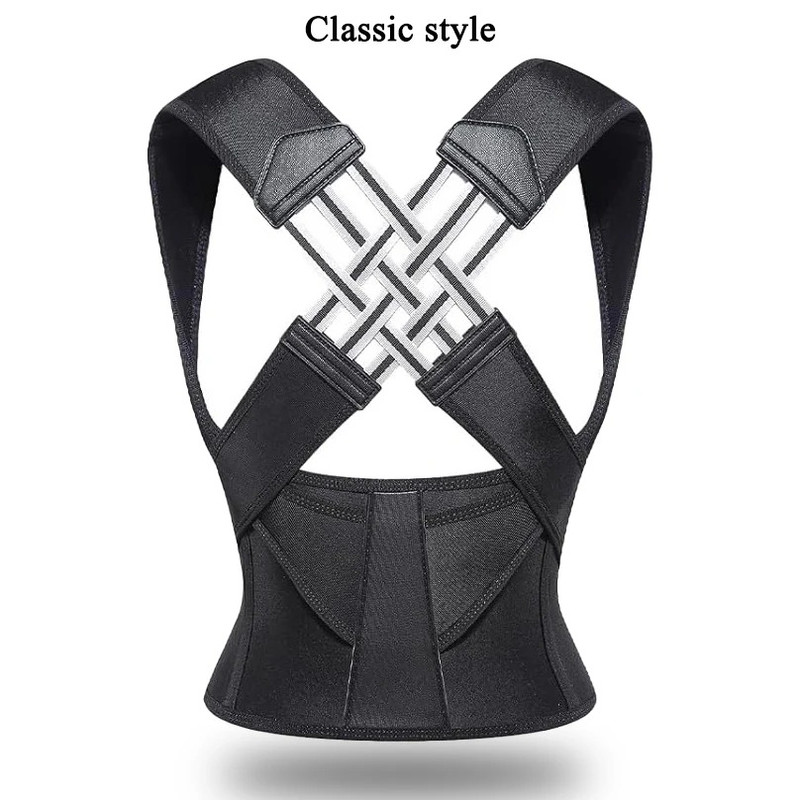 Back Posture Corrector Brace for Women, Shoulder Back Support Belt, breathable Posture Correction for Students Kid