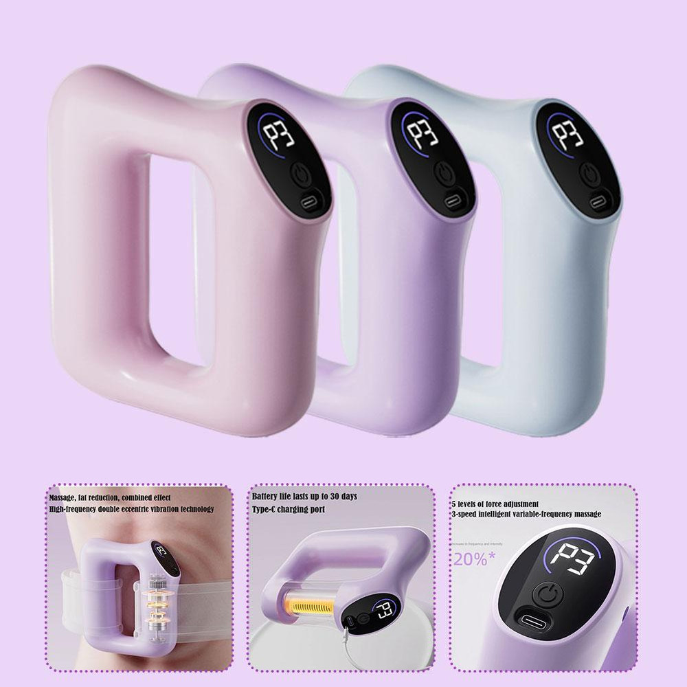 Multifunctional Exercise Fat Slinger, Full Body Fascia Ring, Deep Tissue Vibration Fitness Massager