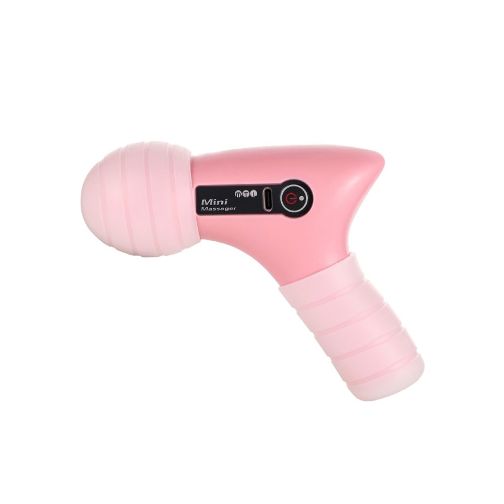 12mm Deep Tissue Cordless Mini Massage Gun Quiet MultiSpeed 25kg Muscle Relief For Neck Shoulder 0