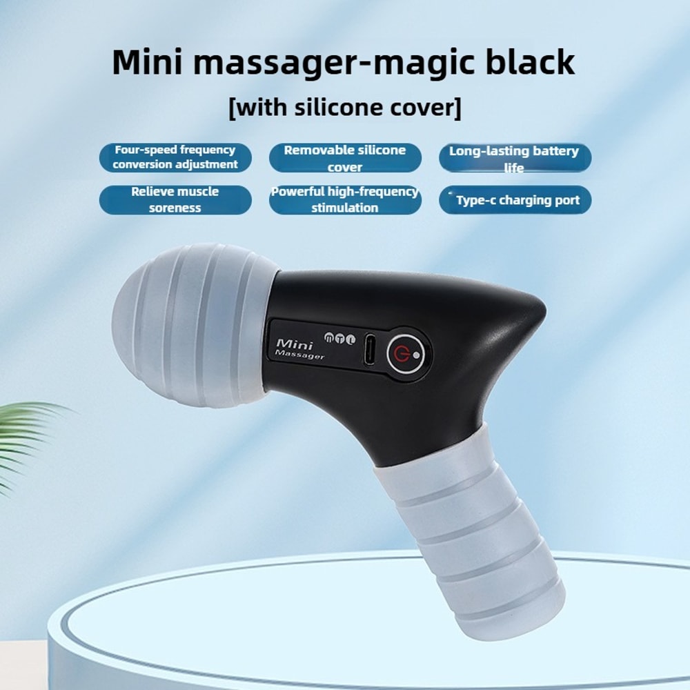 12mm Deep Tissue Cordless Mini Massage Gun Quiet MultiSpeed 25kg Muscle Relief For Neck Shoulder 3