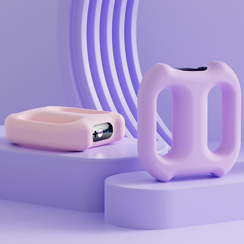 Type C Rechargeable Full Body Fascia Ring, 5-Speed Impact Silicone Ring, Ergonomic Fascia Massager with Adjustable Belt